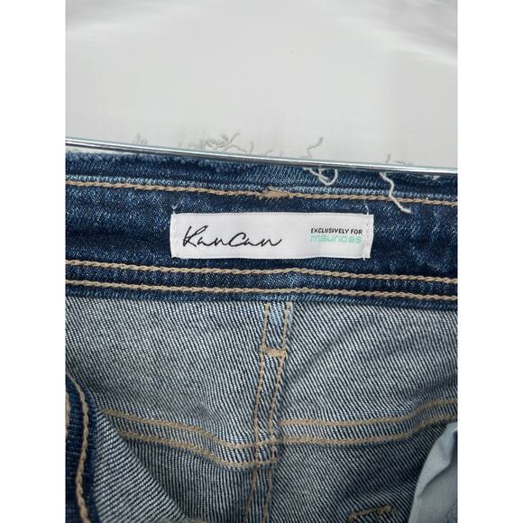 Kancan Women’s High Rise Distressed Boyfriend Jeans Size 28 - Picture 3 of 9